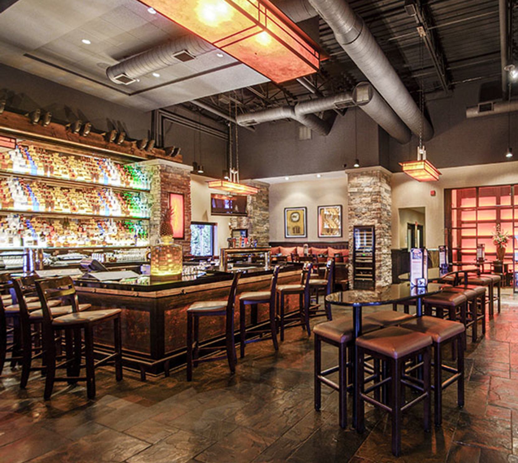 Interior of Firebirds Wood Fired Grill in Wilmington, DE