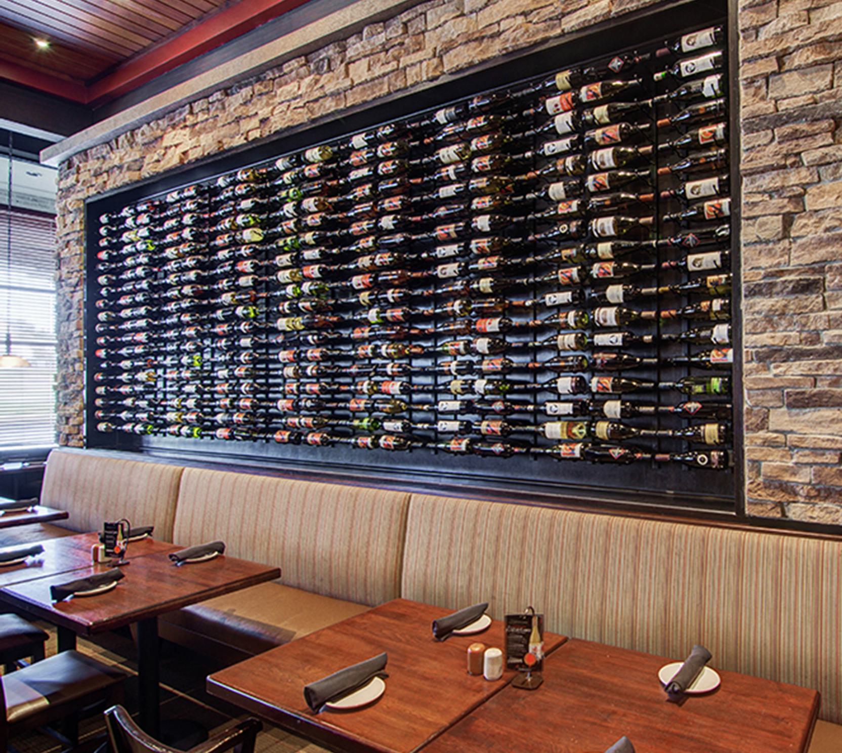 Interior of Firebirds Wood Fired Grill in Winston-Salem, NC